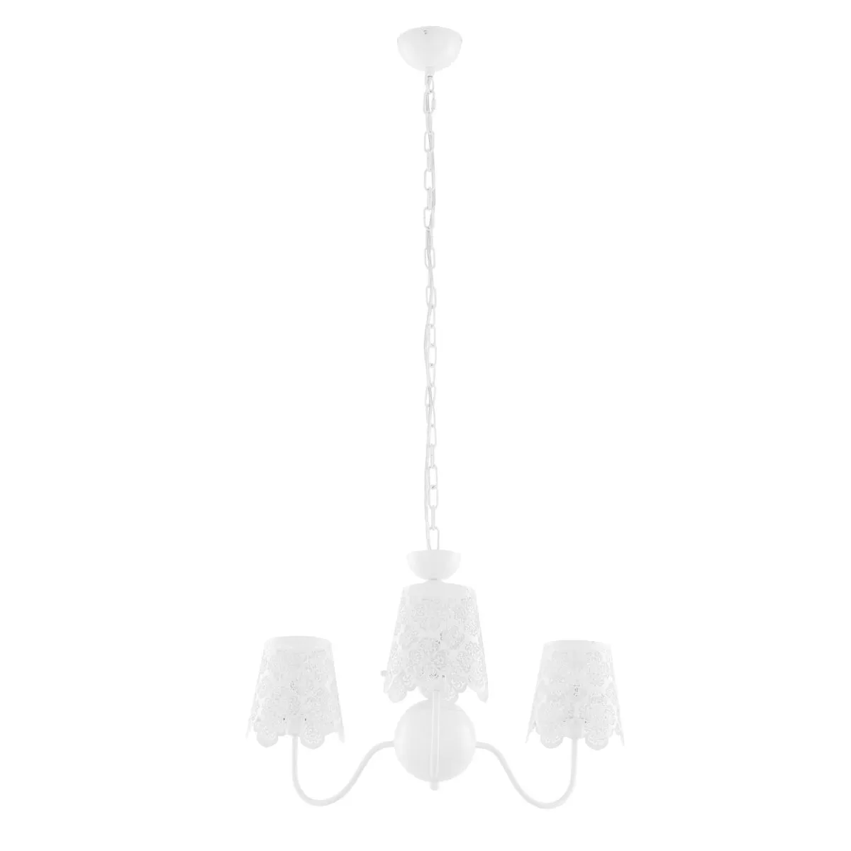Arianna, nowoczesna lampa wisząca, biała, E14, V2473B-3 WH